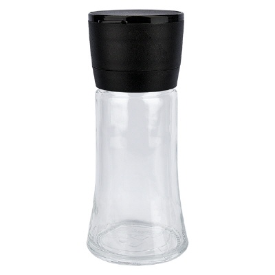 Bild Salz-/Gewürzglas 95ml mit Mühle Vario schwarz