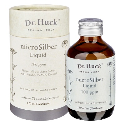 Bild microSilber Liquid 100ppm Dr. Huck (noWaste)