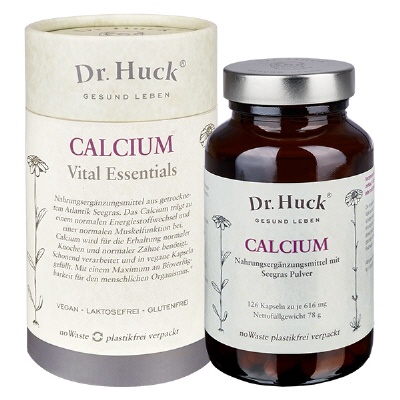 Bild Calcium Natur Dr. Huck Kapseln Vegan (noWaste)