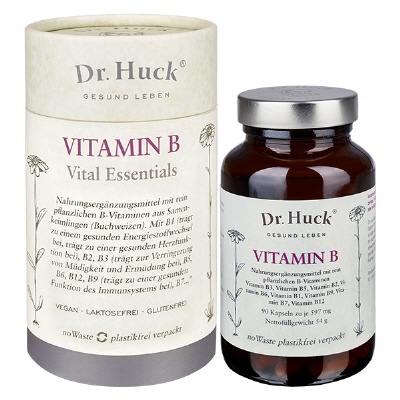 Bild Vitamin B Komplex Dr. Huck Kapseln Vegan (noWaste)