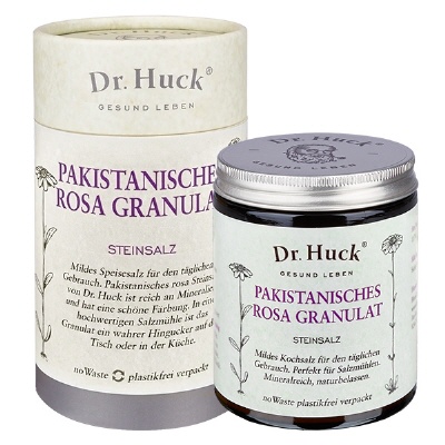 Bild Pakistanisches rosa Steinsalz Granulat Dr. Huck